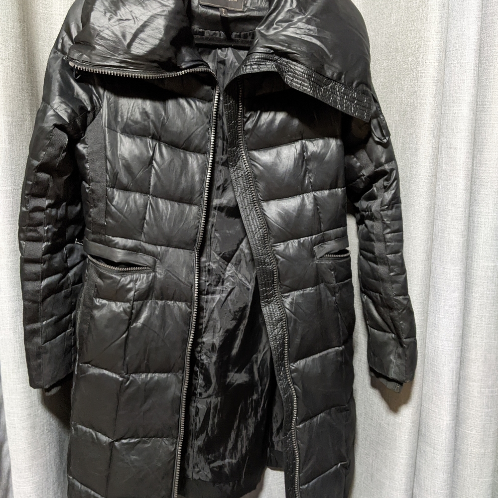 BCBG Woman's long down coat